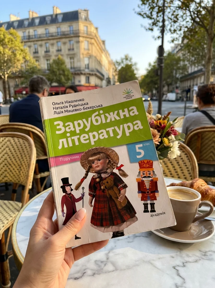 Зарубіжна література. 5 клас — Ольга Ніколенко, обкладинка