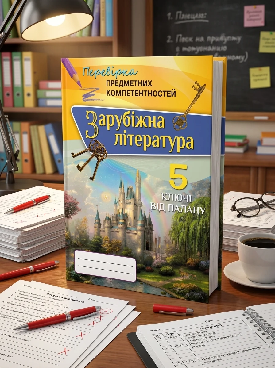 Зарубіжна література. 5 клас. Перевірка предметних компетентностей. Збірник завдань для оцінювання навчальних досягнень учнів