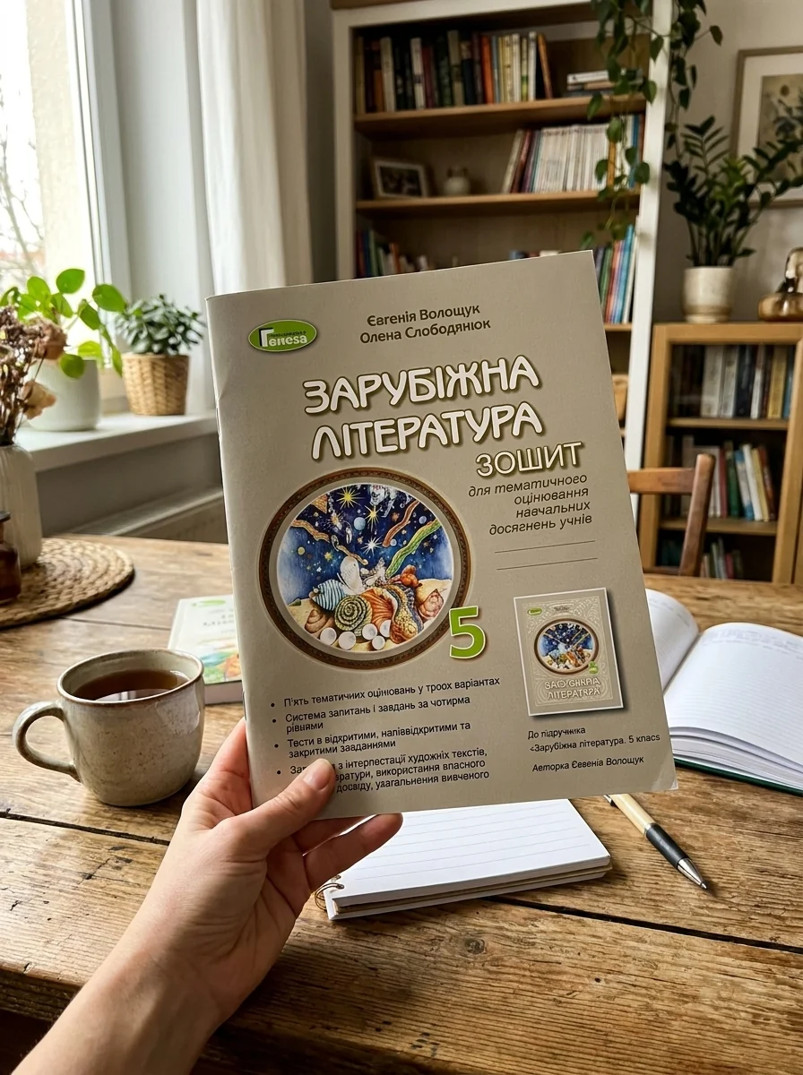 Зарубіжна література 5 клас. Зошит для тематичного оцінювання навчальних досягнень учнів — Вивчення мов