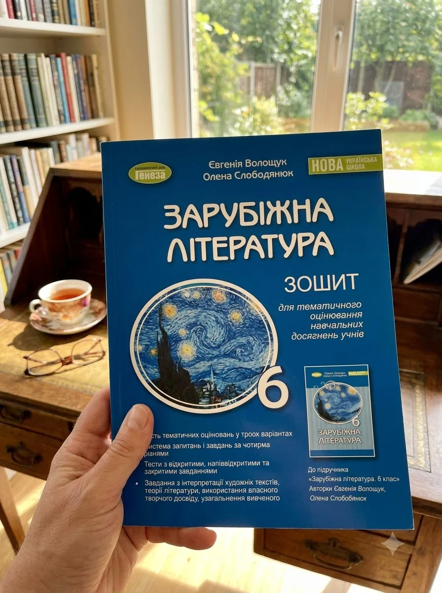 Зарубіжна література 6 клас. Зошит для тематичного оцінювання навчальних досягнень учнів — фото 2