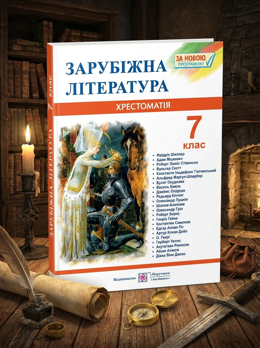 Зарубіжна література. 7 клас. Хрестоматія (Світленко О.) — Навчальна література
