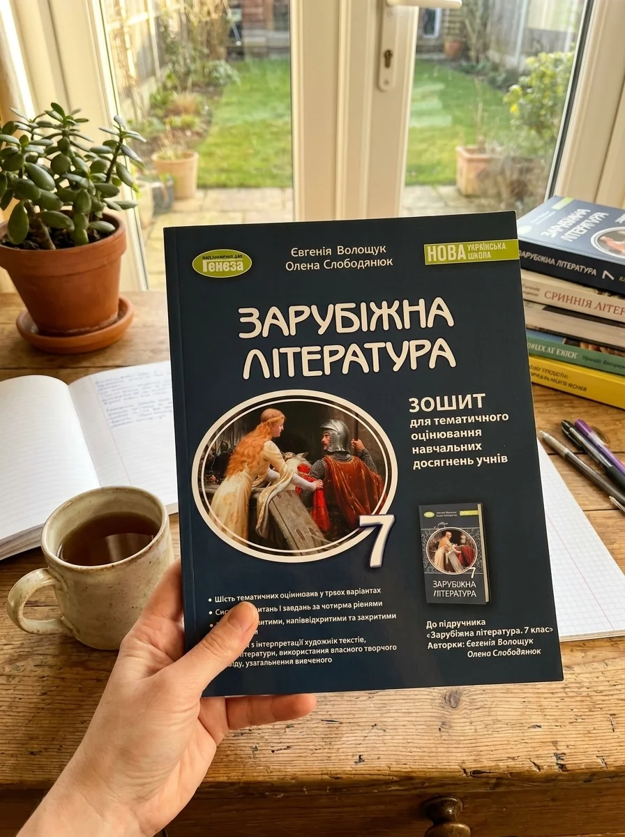 Зарубіжна література. 7 клас. Зошит для тематичного оцінювання навчальних досягнень учнів — Вивчення мов