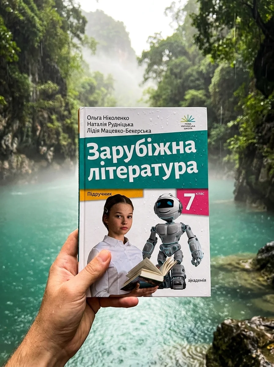 Зарубіжна література. Підручник. 7 клас — Ольга Ніколенко, обкладинка