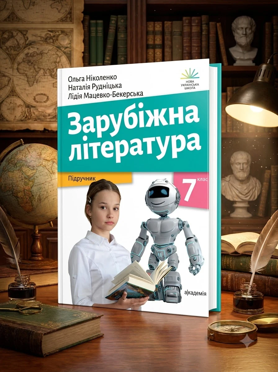 Зарубіжна література. Підручник. 7 клас — Ольга Ніколенко, фото 2