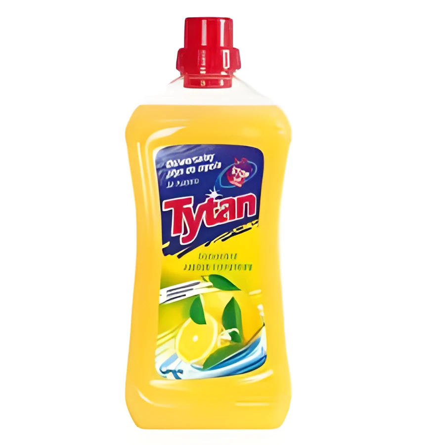 Засіб для миття підлоги TYTAN універсальний Лимон 1л