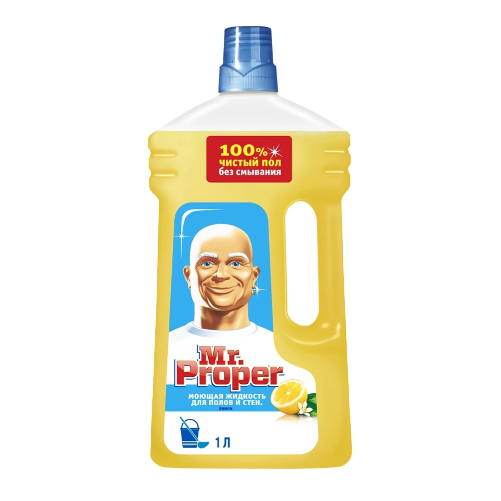 Mr. Proper Літній Лимон 1л — Побутова хімія