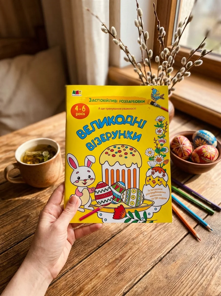 Заспокійливі розфарбовки. Великодні візерунки — Дім, сім'я, релігія