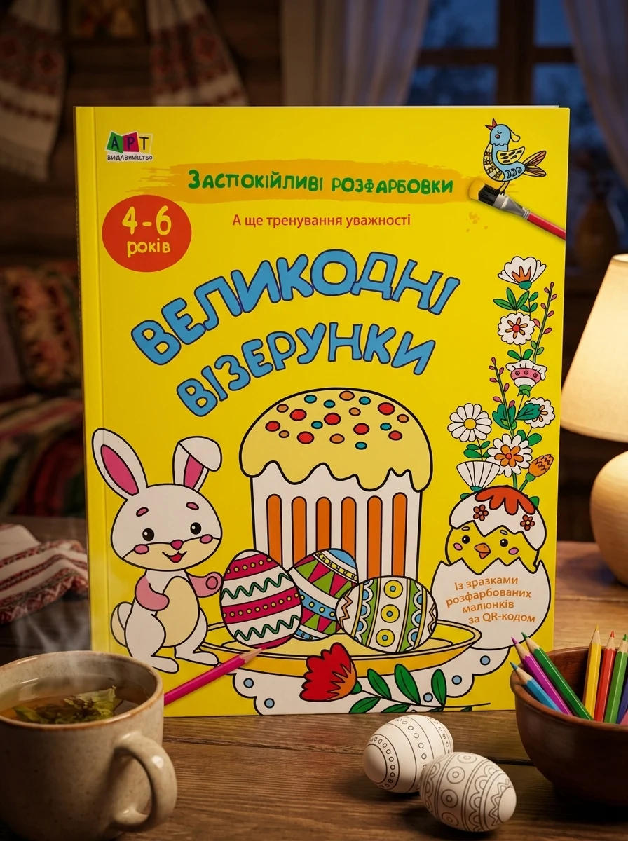 Заспокійливі розфарбовки. Великодні візерунки — фото 2