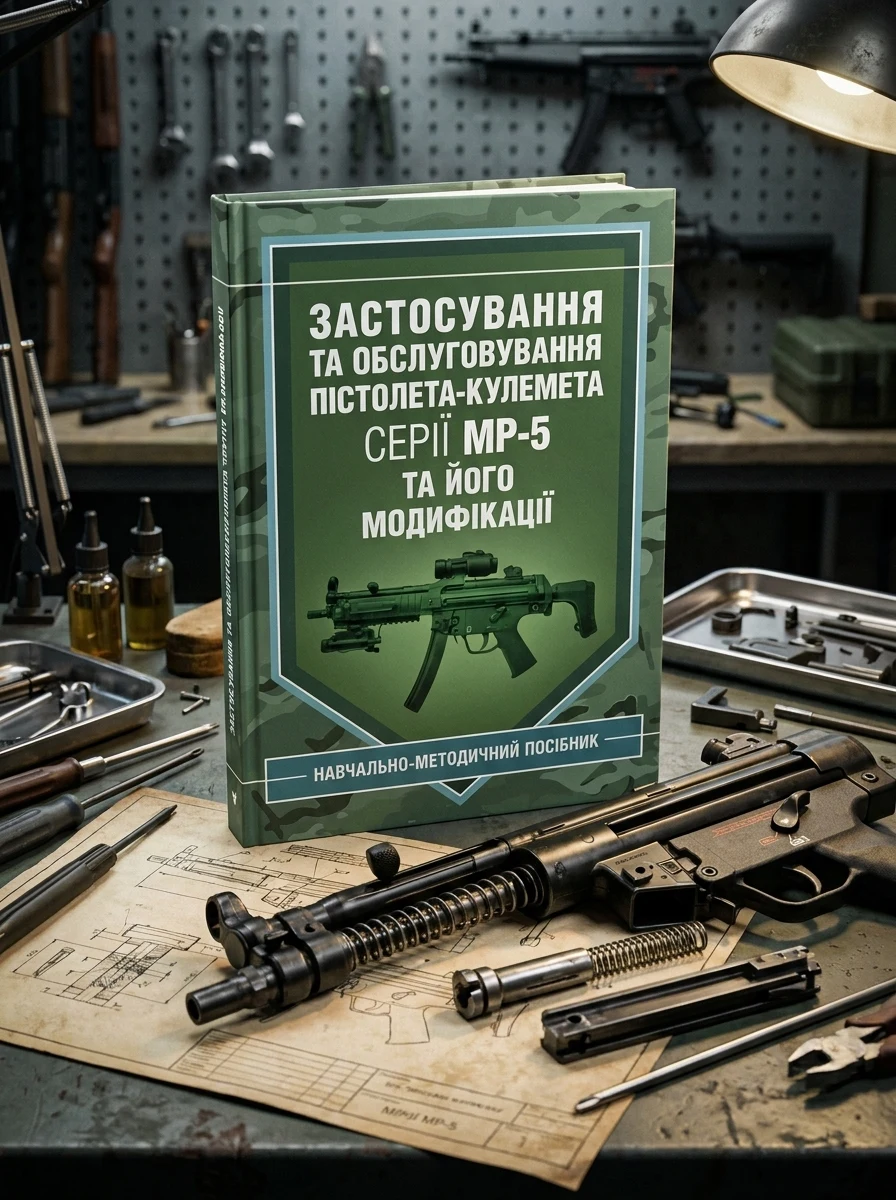 Застосування та обслуговування пістолета-кулемета серії МР-5 та його модифікації — фото 2