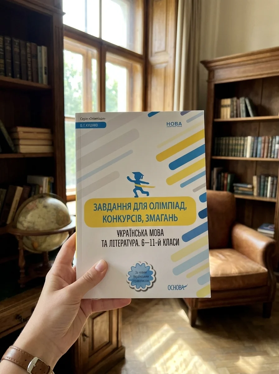 Завдання для олімпіад, конкурсів, змагань. Українська мова та література. 6-11 клас — Ольга Куцінко, обкладинка