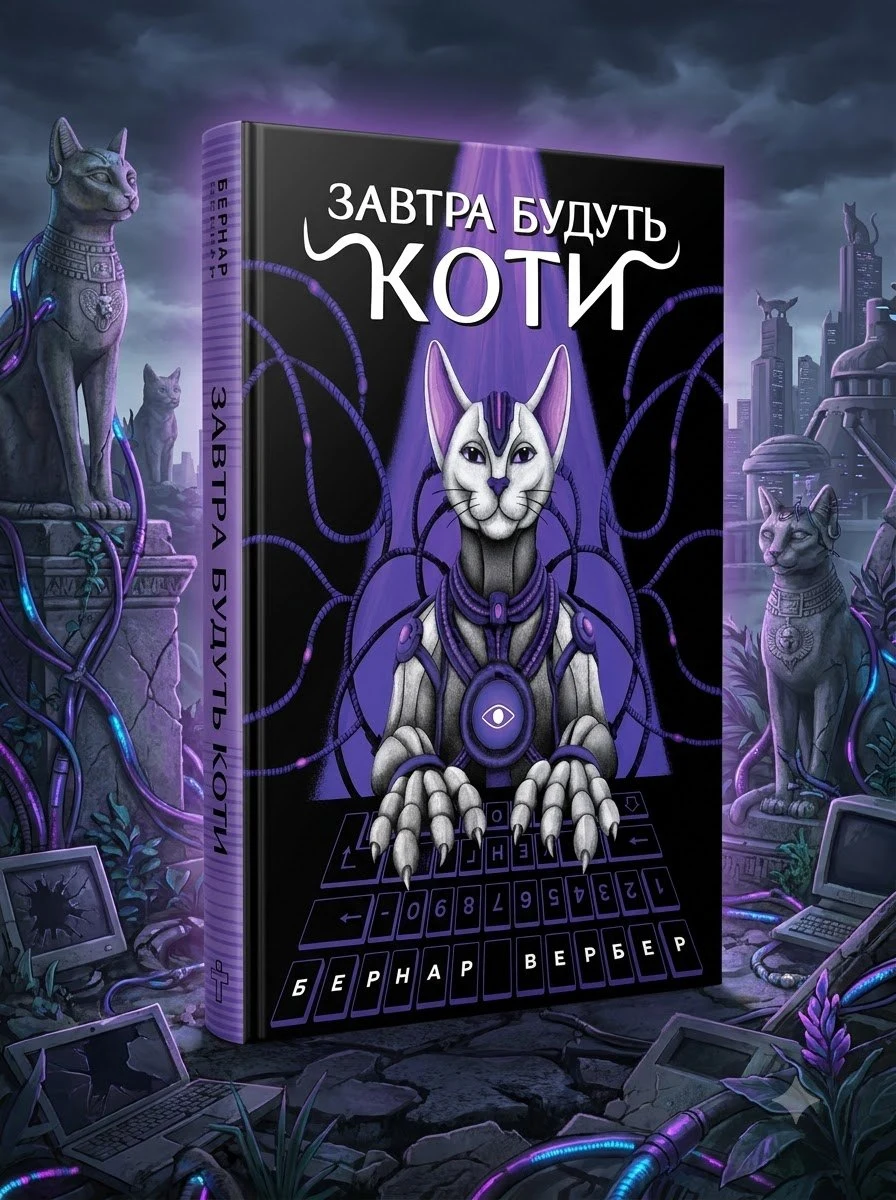 Завтра будуть коти(3 видання) — Вербер Б., обкладинка