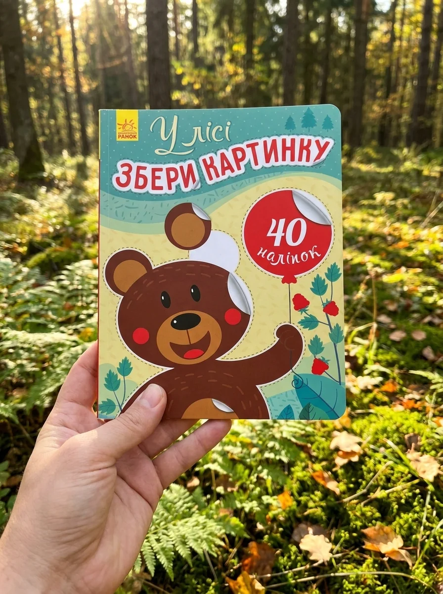 Збери картинку. У лісі — Книги