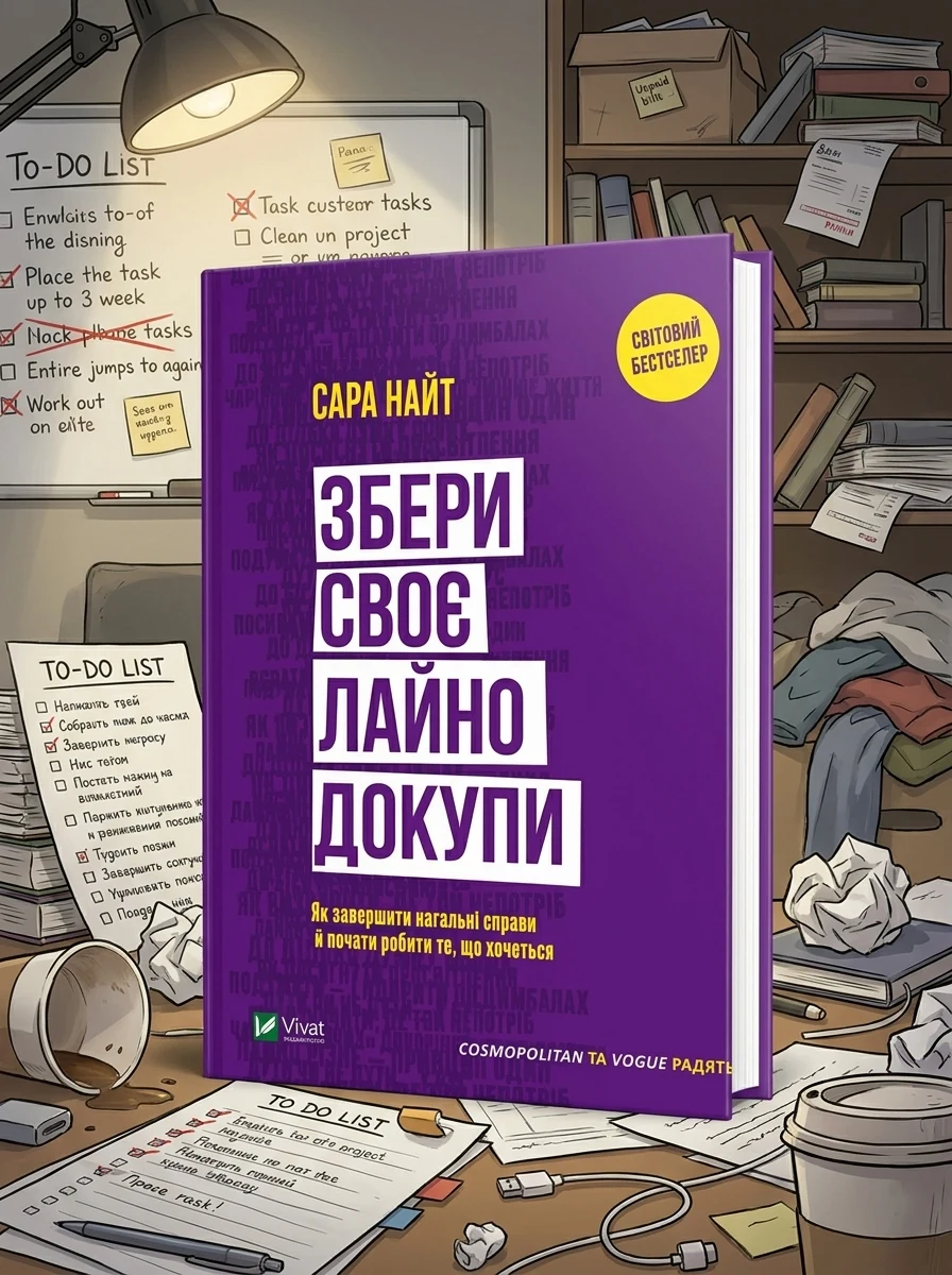 Збери своє лайно докупи. Як завершити нагальні справи й почати робити те, що хочеться — Сара Найт, фото 2