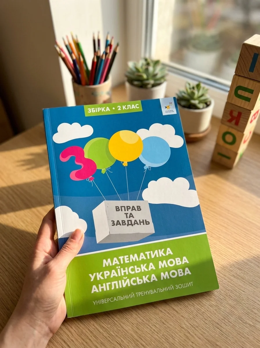 Збірка 2 клас 3000 вправ та завдань. Математика, українська мова — Вивчення мов