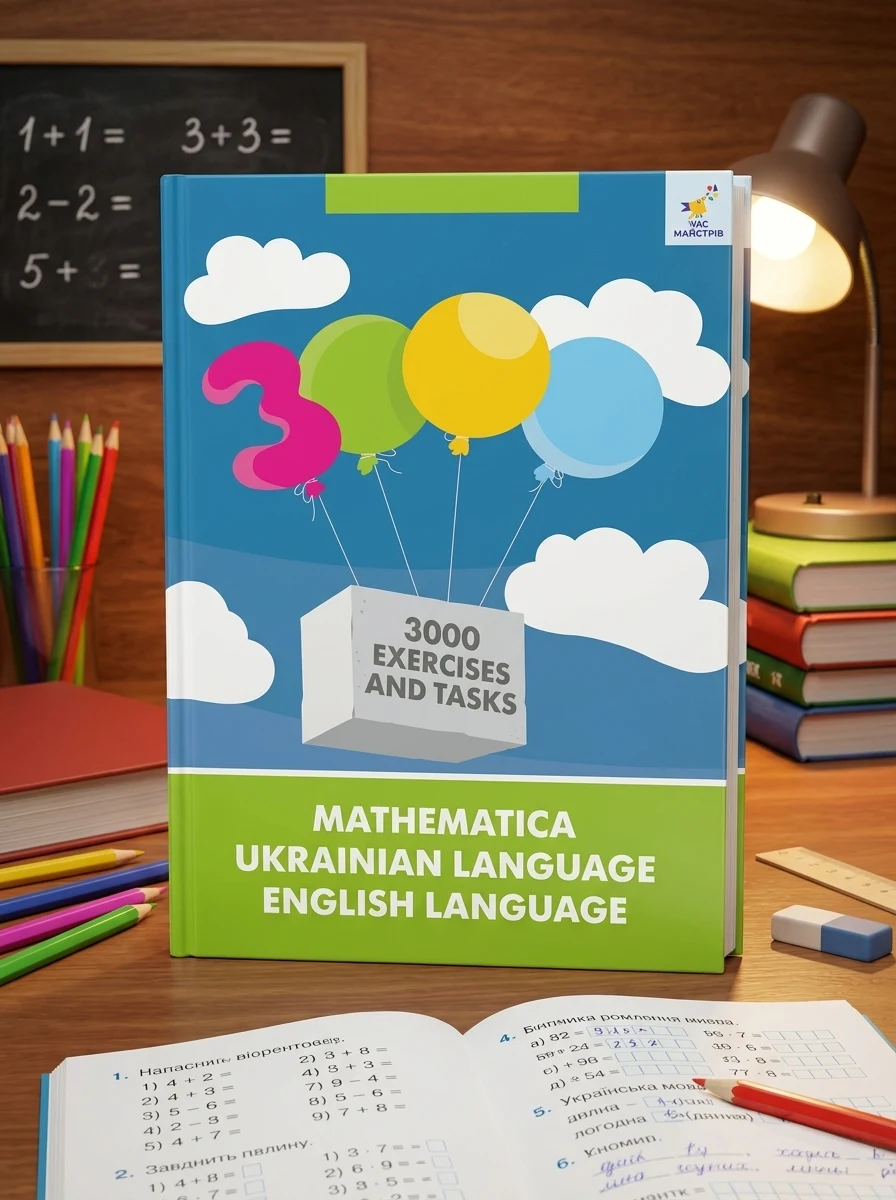 Збірка 2 клас 3000 вправ та завдань. Математика, українська мова — фото 2