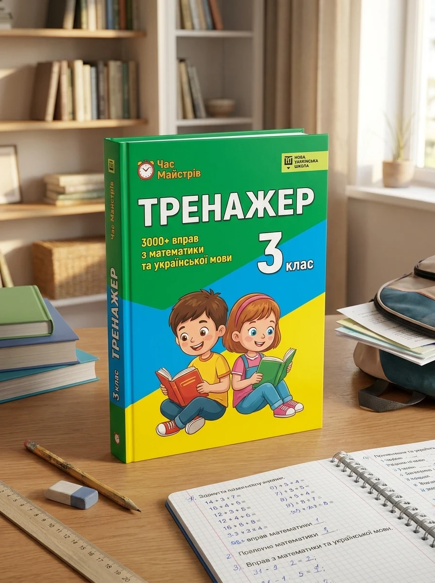 Збірка 3 клас 3000 вправ та завдань. Математика, українська мова — Вивчення мов