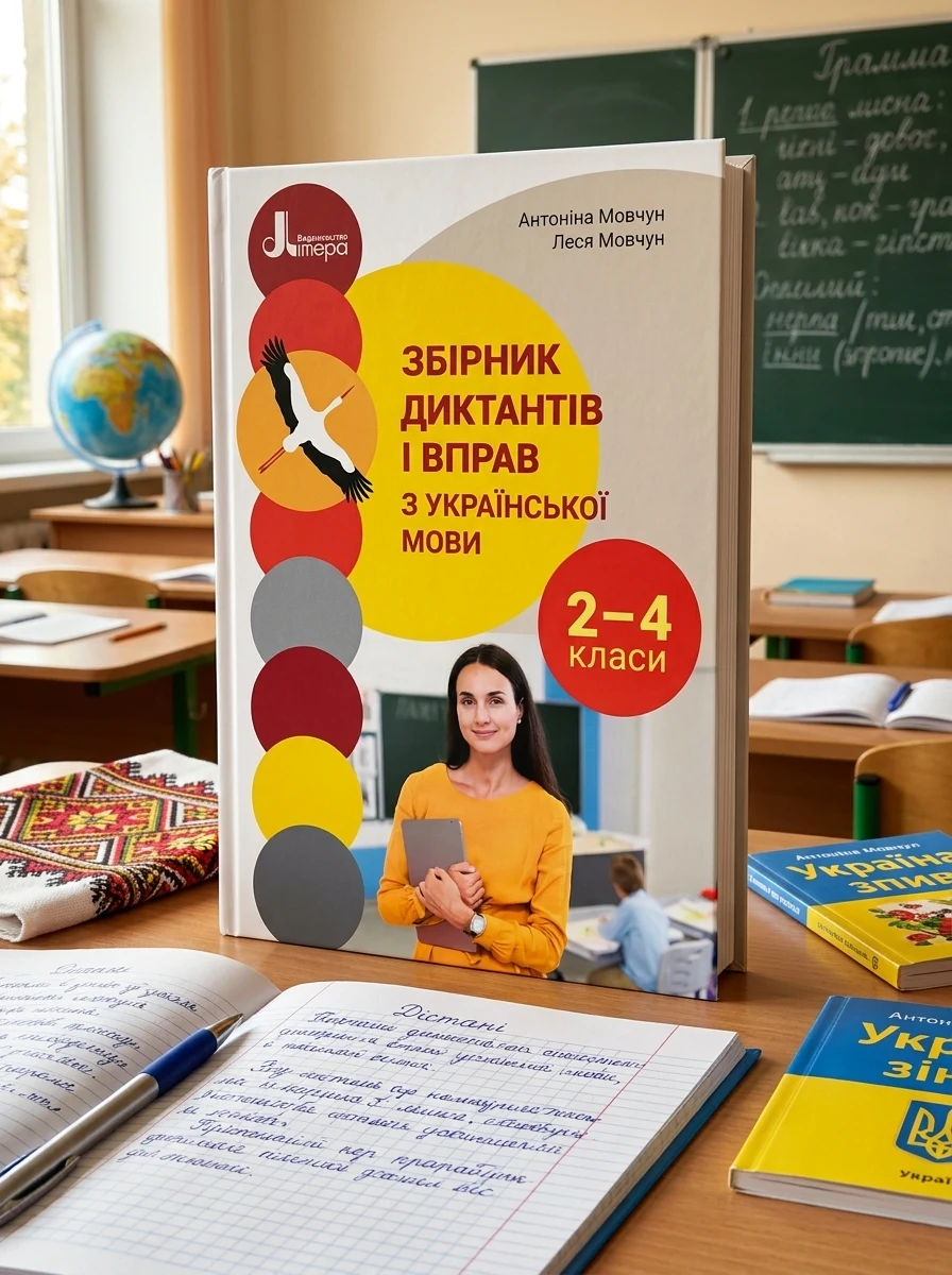 Збірник диктантів і вправ з української мови для учнів 2–4 класів — Вивчення мов