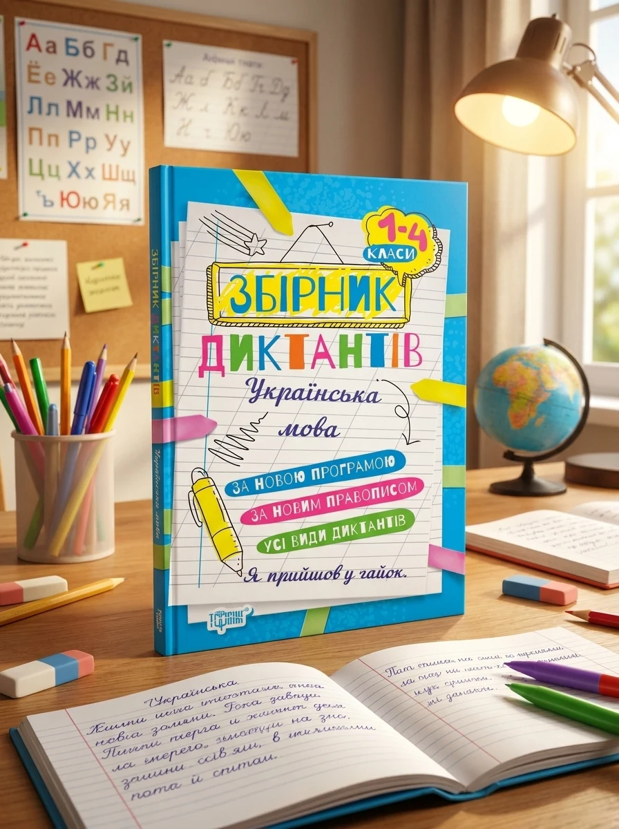 Збірник диктантів. Українська мова. 1-4 класи — Вивчення мов