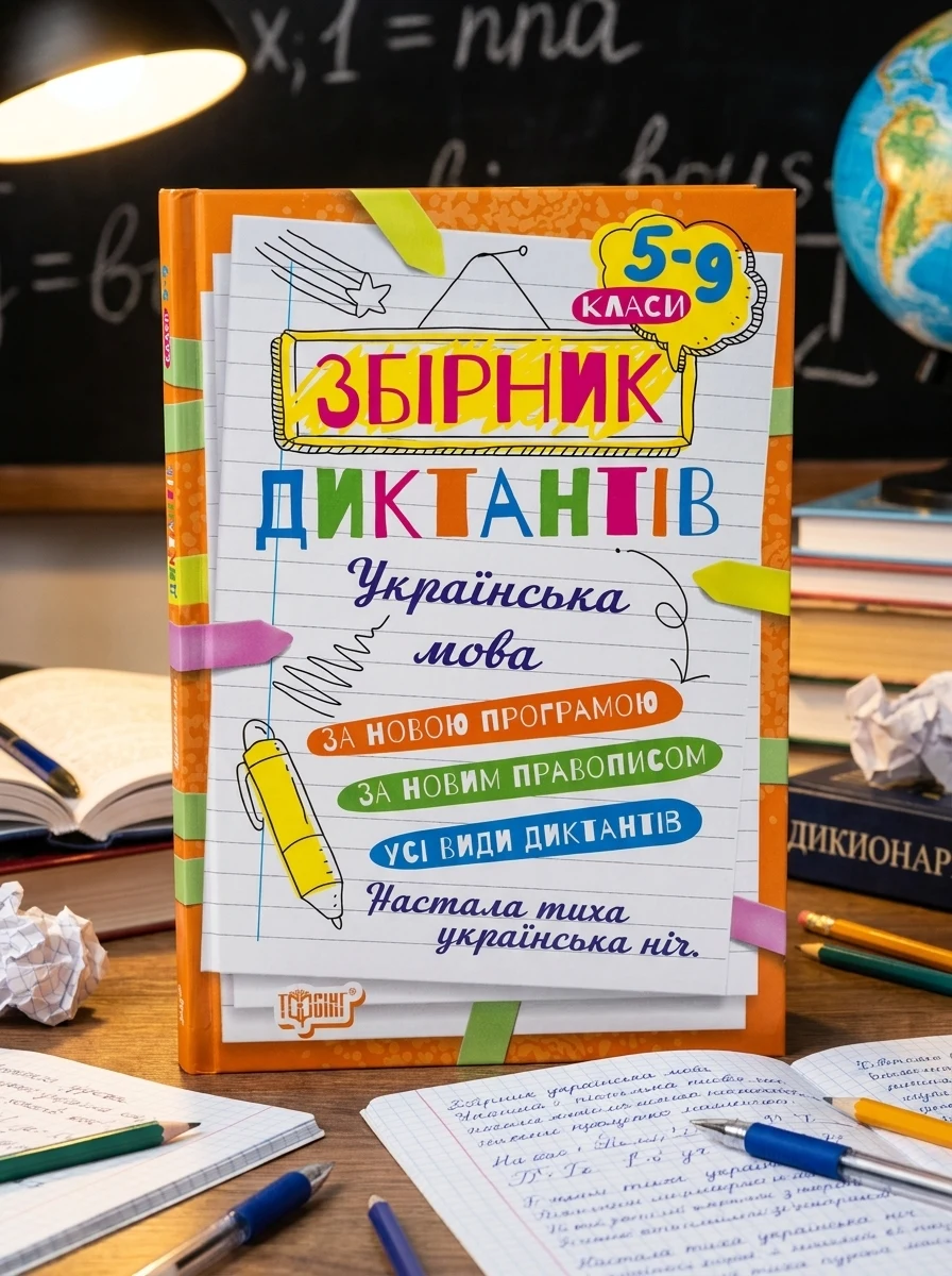 Збірник диктантів. Українська мова. 5-9 класи — Вивчення мов