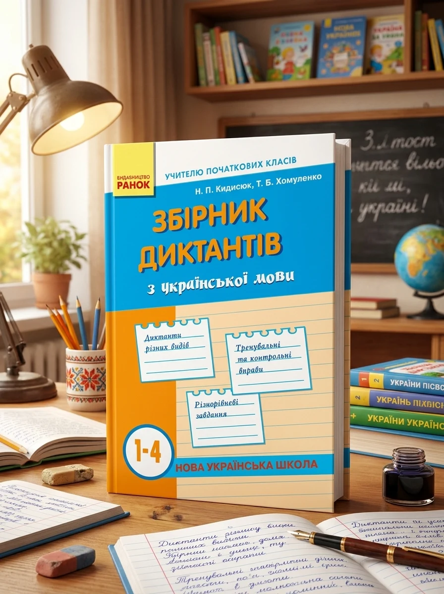 Збірник диктантів з української мови. 1-4 класи — Вивчення мов