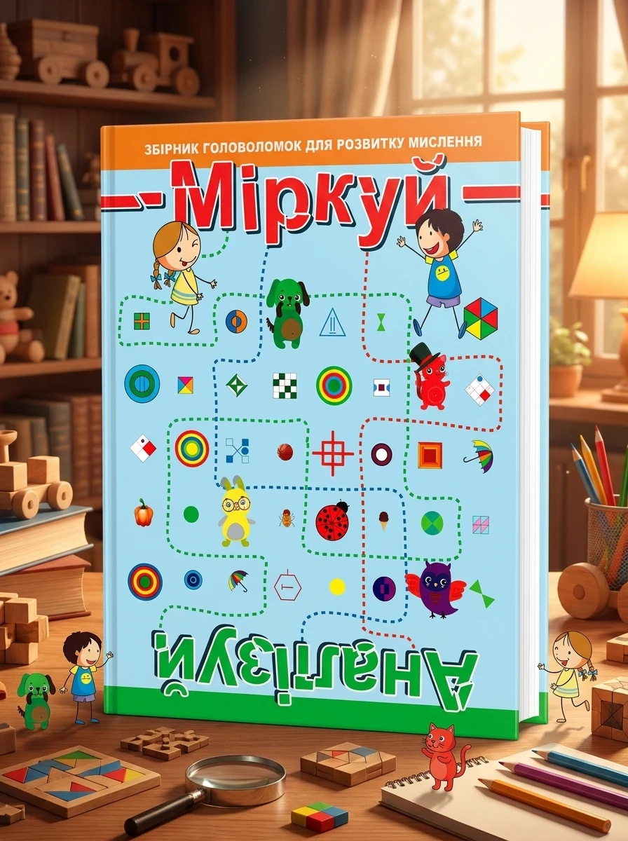 Збірник головоломок для розвитку мислення. Міркуй. Аналізуй. Рівень 2 — Книги