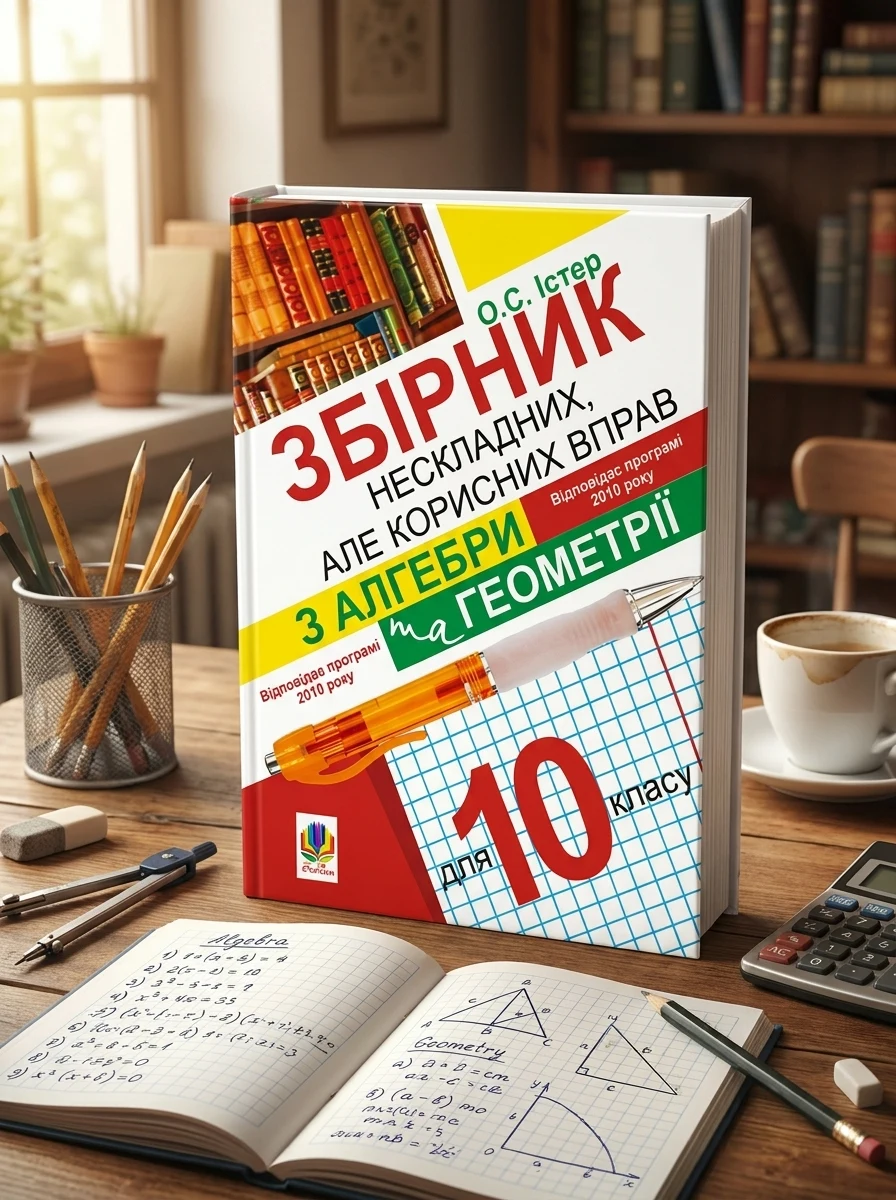 Збірник нескладних, але корисних вправ з алгебри та геометрії для 10 класу — фото 2