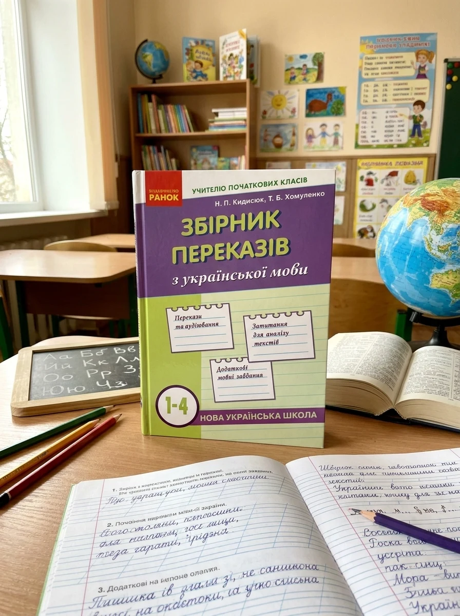 Збірник переказів з української мови. 1-4 класи