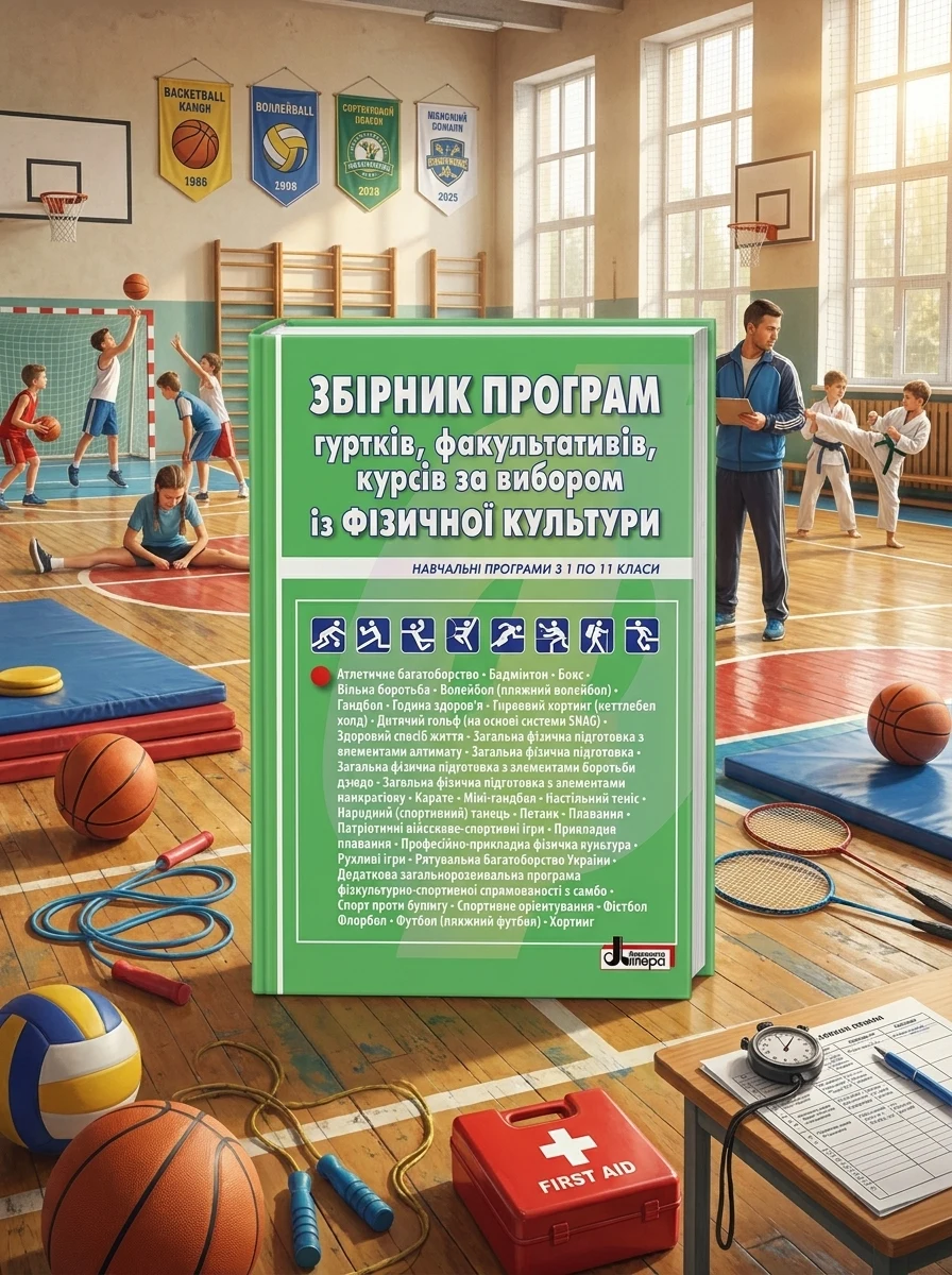 Збірник програм гуртків, факультативів, курсів за вибором із фізичної культури. Навчальні програми з 1 по 11 класи — Наука та психологія