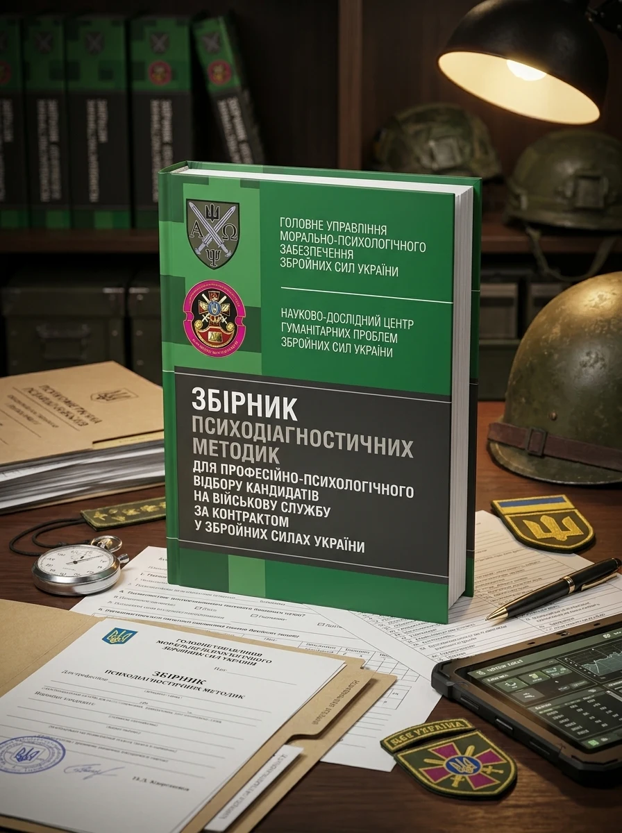 Збірник психодіагностичних методик для професійно-психологічного відбору кандидатів на військову службу за контрактом у Збройних Силах України — фото 2