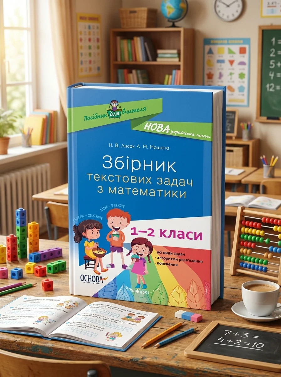 Збірник текстових задач з математики. 1–2 класи. Посібник для вчителя. — Дім, сім'я, релігія