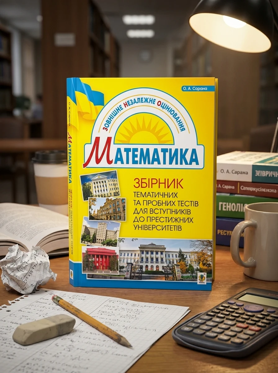 Збірник тематичних та пробних тестів з математики — Вивчення мов