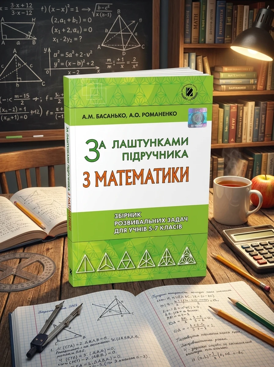 Збірник задач 5-7 клас. За лаштунками підручника з математики — Вивчення мов