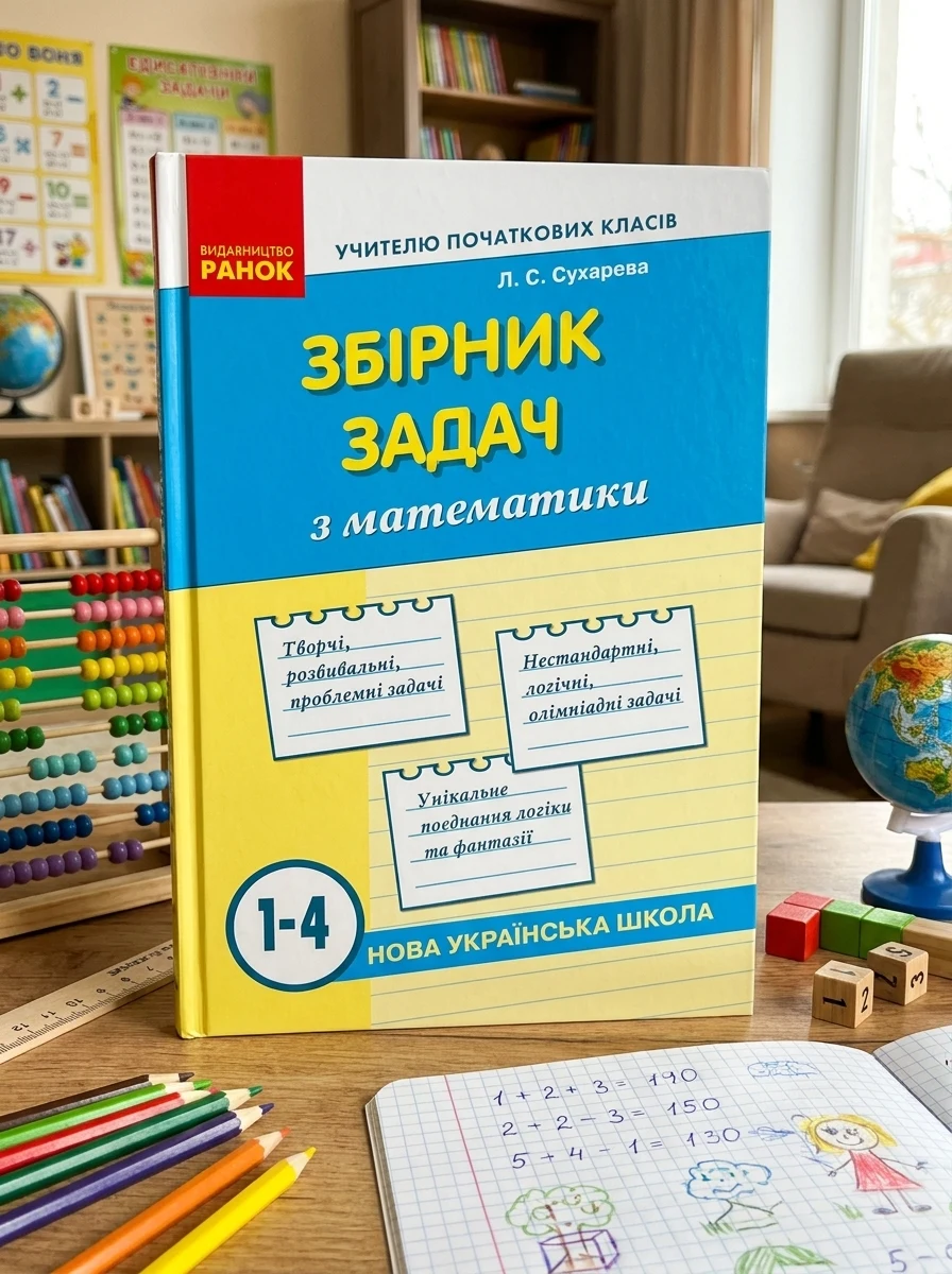 Збірник задач з математики. 1-4 класи
