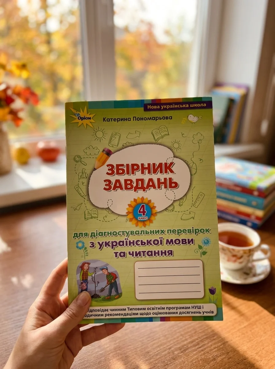 Збірник завдань для діагностувальних перевірок з української мови та читання. 4 клас — Вивчення мов
