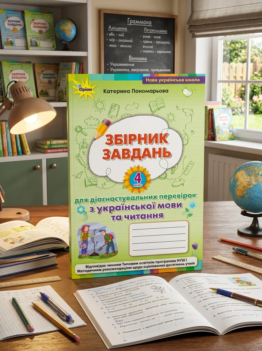 Збірник завдань для діагностувальних перевірок з української мови та читання. 4 клас — фото 2