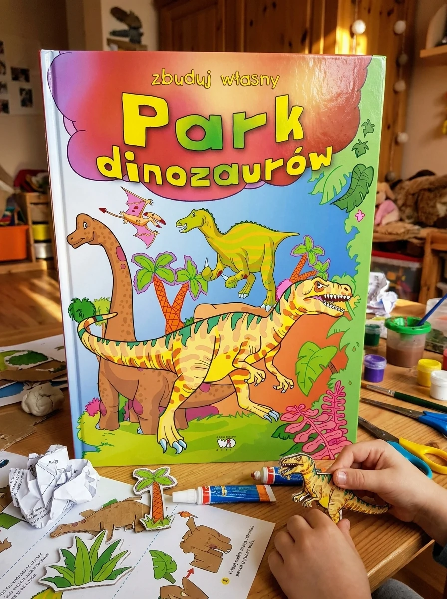 Zbuduj wlasny. Park dinozaurow — Дитяча література