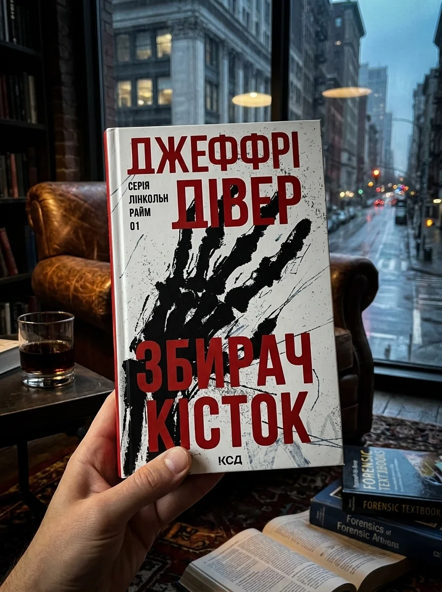 Збирач кісток. Лінкольн Райм. Книга 1 — фото 2