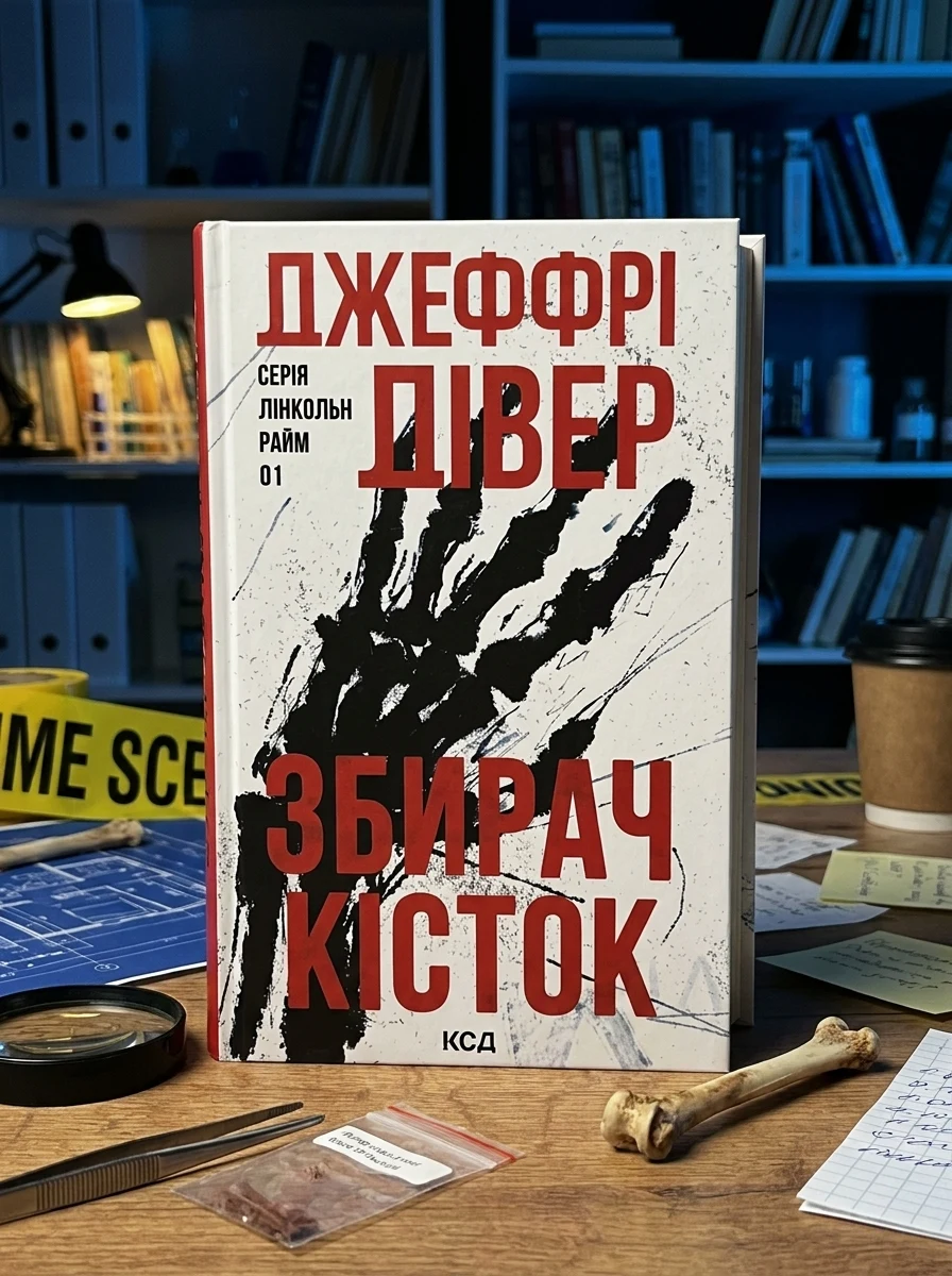 Збирач кісток. Лінкольн Райм. Книга 1