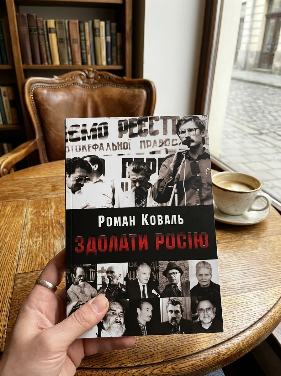 Здолати росію — Роман Коваль, обкладинка