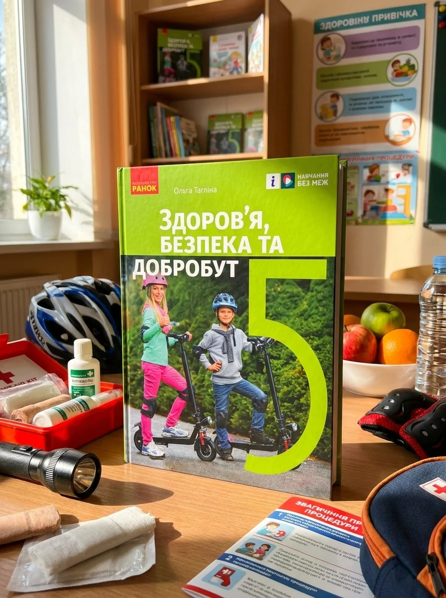 Здоров’я, безпека та добробут. 5 клас. Підручник — Дитяча література