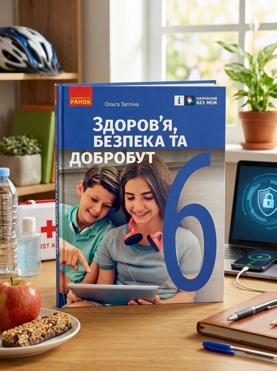 Здоров’я, безпека та добробут. 6 клас. Підручник