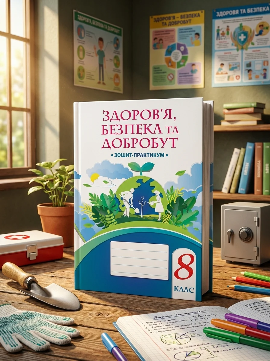Здоров’я, безпека та добробут. 8 клас. Зошит-практикум — Тетяна Воронцова, фото 2