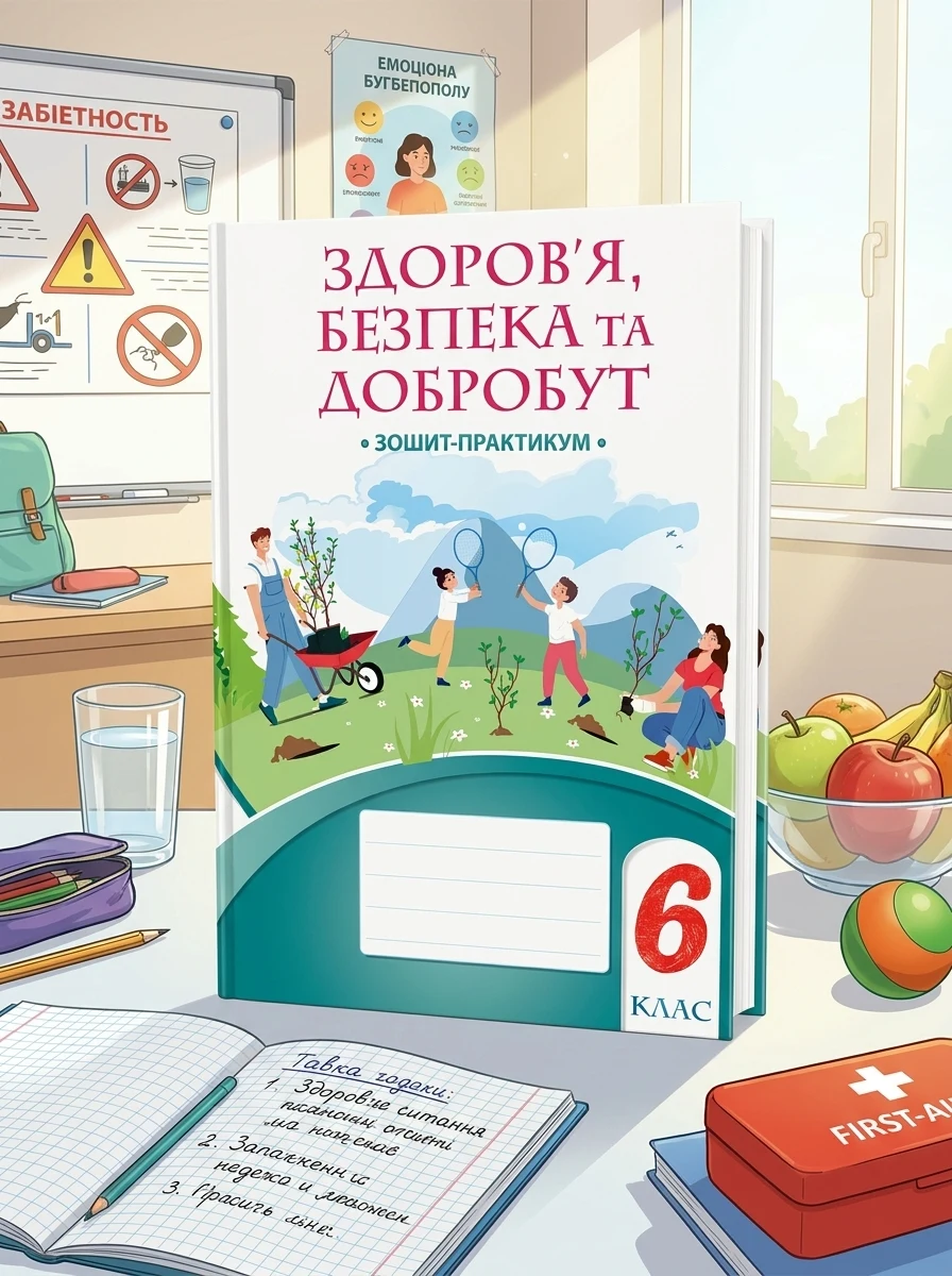 Здоров’я, безпека та добробут. Зошит-практикум. 6 клас — фото 2