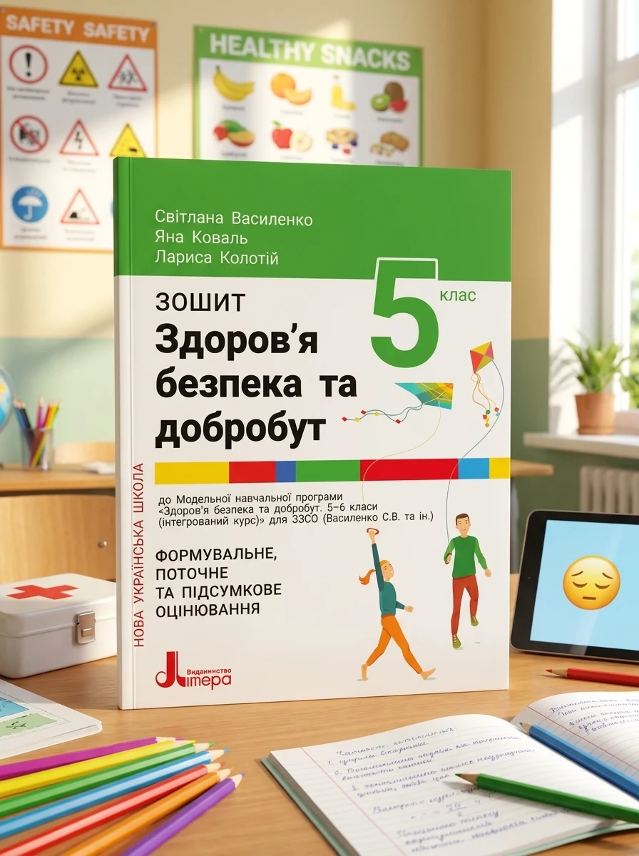 Здоров'я безпека та добробут. 5 клас. Зошит. Формувальне поточне та підсумкове оцінювання — Вивчення мов