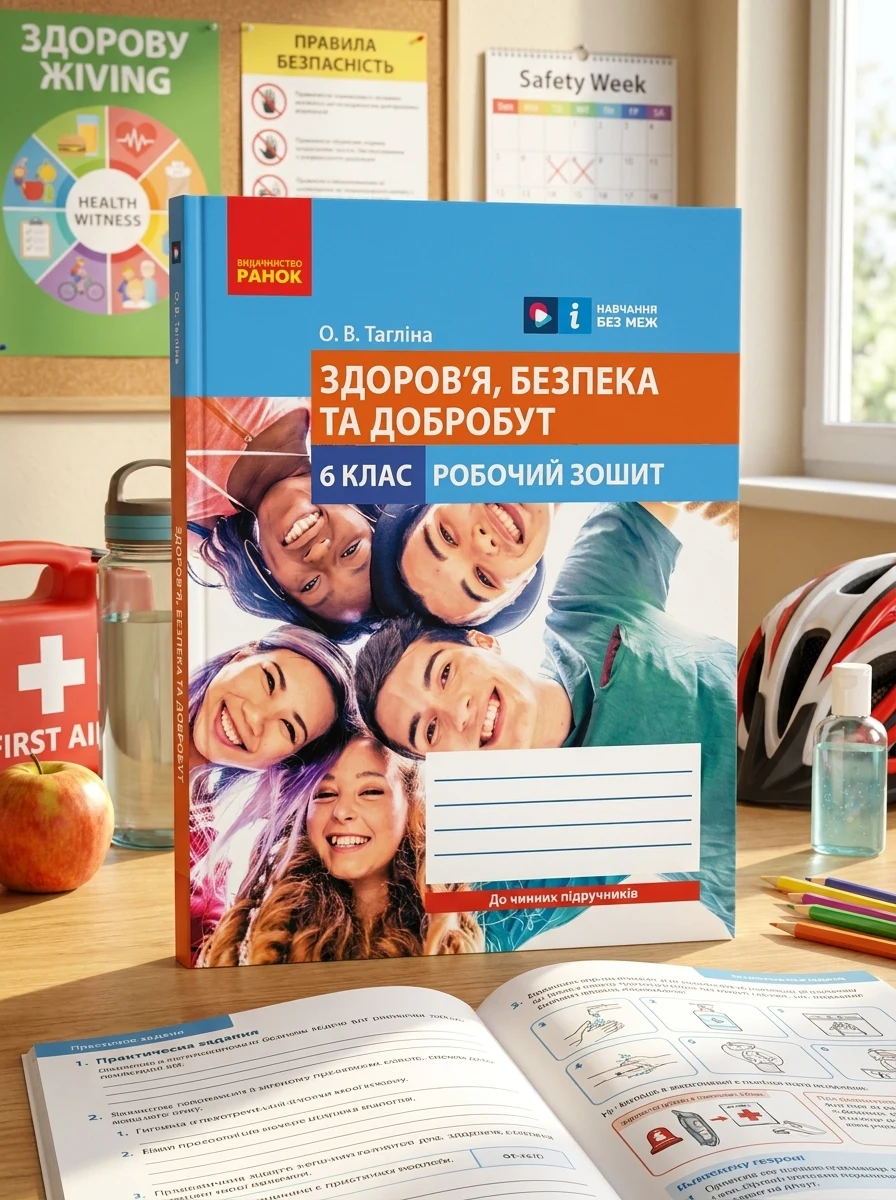 Здоров'я, безпека та добробут. 6 клас. Робочий зошит до чинних підручників — Вивчення мов