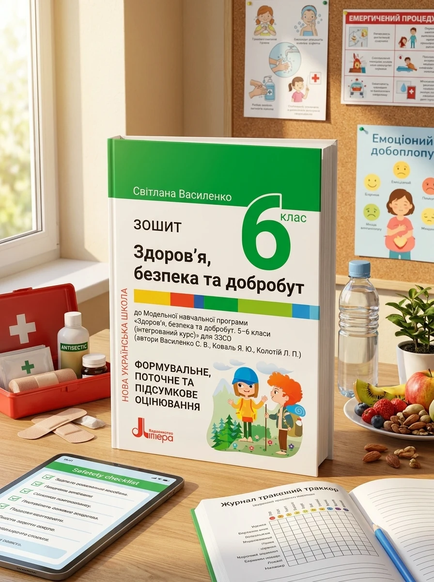 Здоров'я безпека та добробут. 6 клас. Зошит — Дитяча література