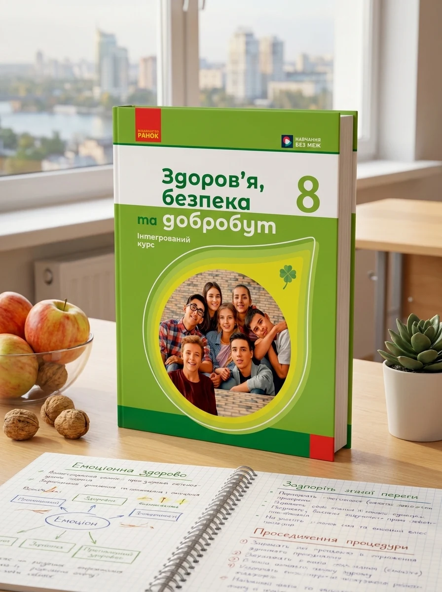 Здоров'я, безпека та добробут. 8 клас. Підручник — Вивчення мов