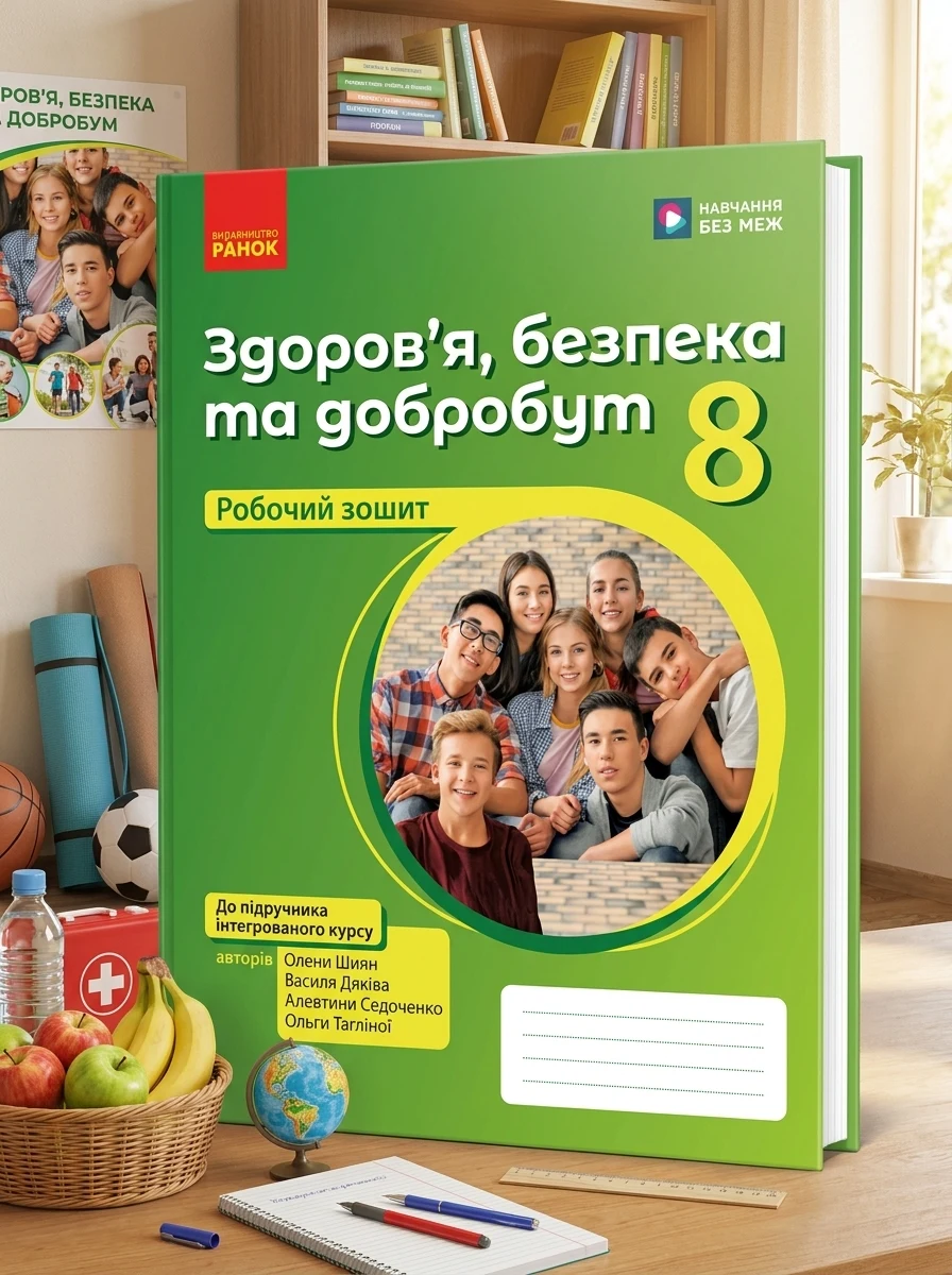 Здоров'я, безпека та добробут. 8 клас. Робочий зошит до підручника Олени Шиян — фото 2