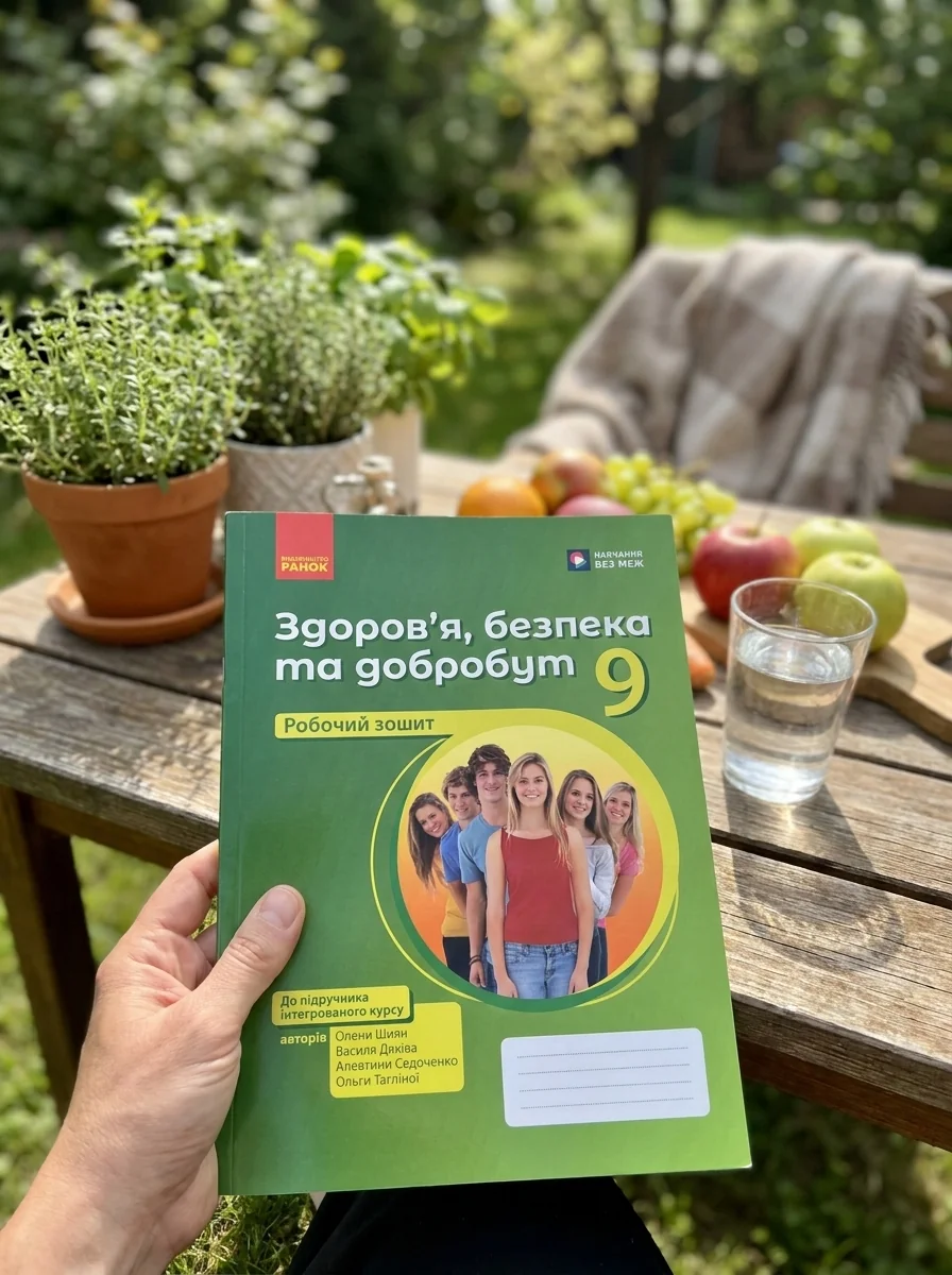 Здоров’я, безпека та добробут. Робочий зошит. 9 клас — Ольга Тагліна, обкладинка