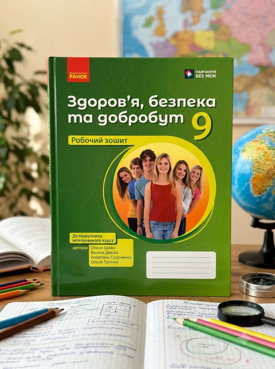 Здоров’я, безпека та добробут. Робочий зошит. 9 клас